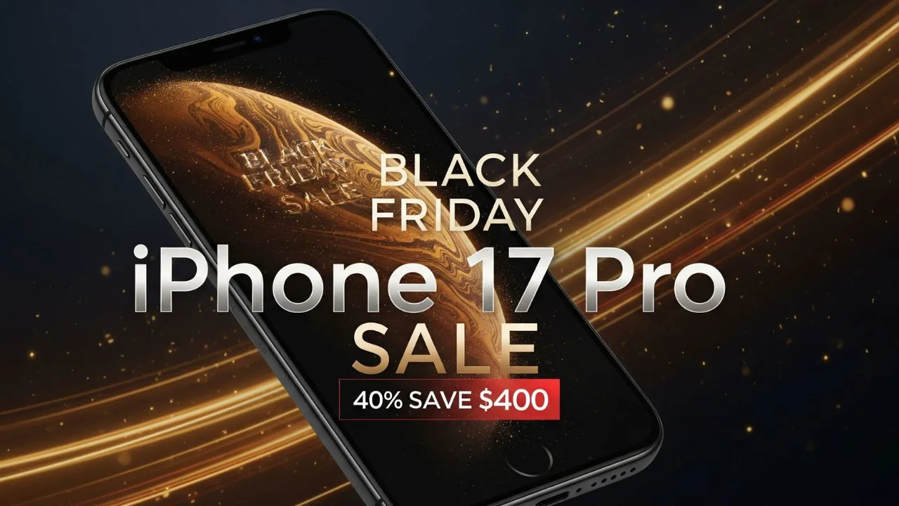 Black Friday Sale on iPhone 17 Pro